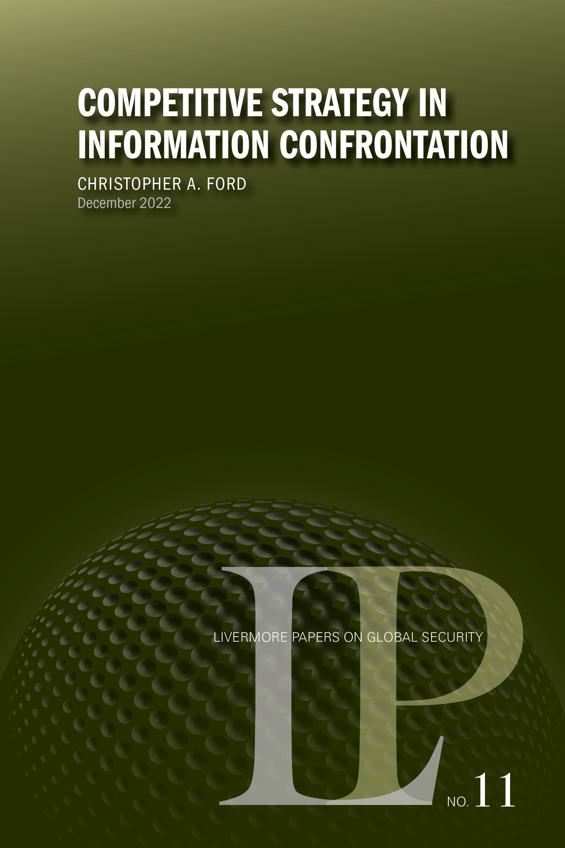 Competitive Strategy in Information Confrontation